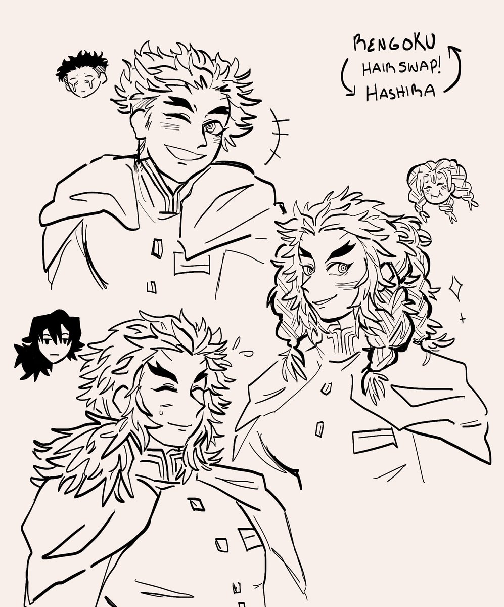 Scorching_Luci's tweet photo. Pt.1 
I might do this with the others eventuallyy #demonslayer #rengoku https://t.co/3fSMdnG0MN