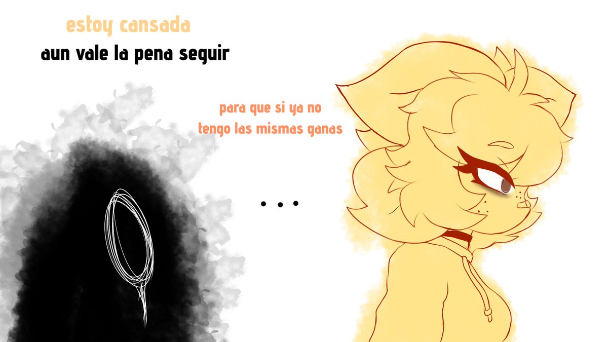 Missu_sun_flare's tweet photo. Ese sentimiento de querer seguir pero no tener las mismas energías del como empezaste pesa mucho... https://t.co/6G4WTMDCo0