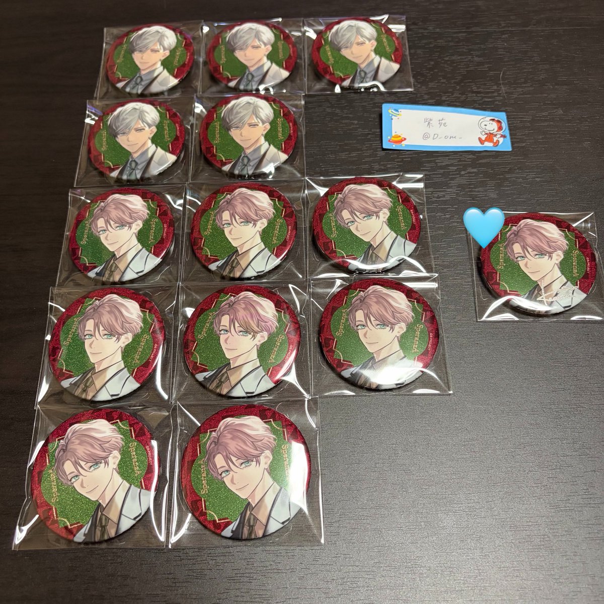D_om_'s tweet photo. 【交換】B-PROJECT bプロ SperanzA 缶バッジ
特典 ブロマイド

【譲】北門 増長 （🩵サイン） 阿修

【求】愛染
サイン⇔ノーマル可

一部お声掛け中です

検索からでもお気軽にお声掛けください！ https://t.co/GIX52XloOp