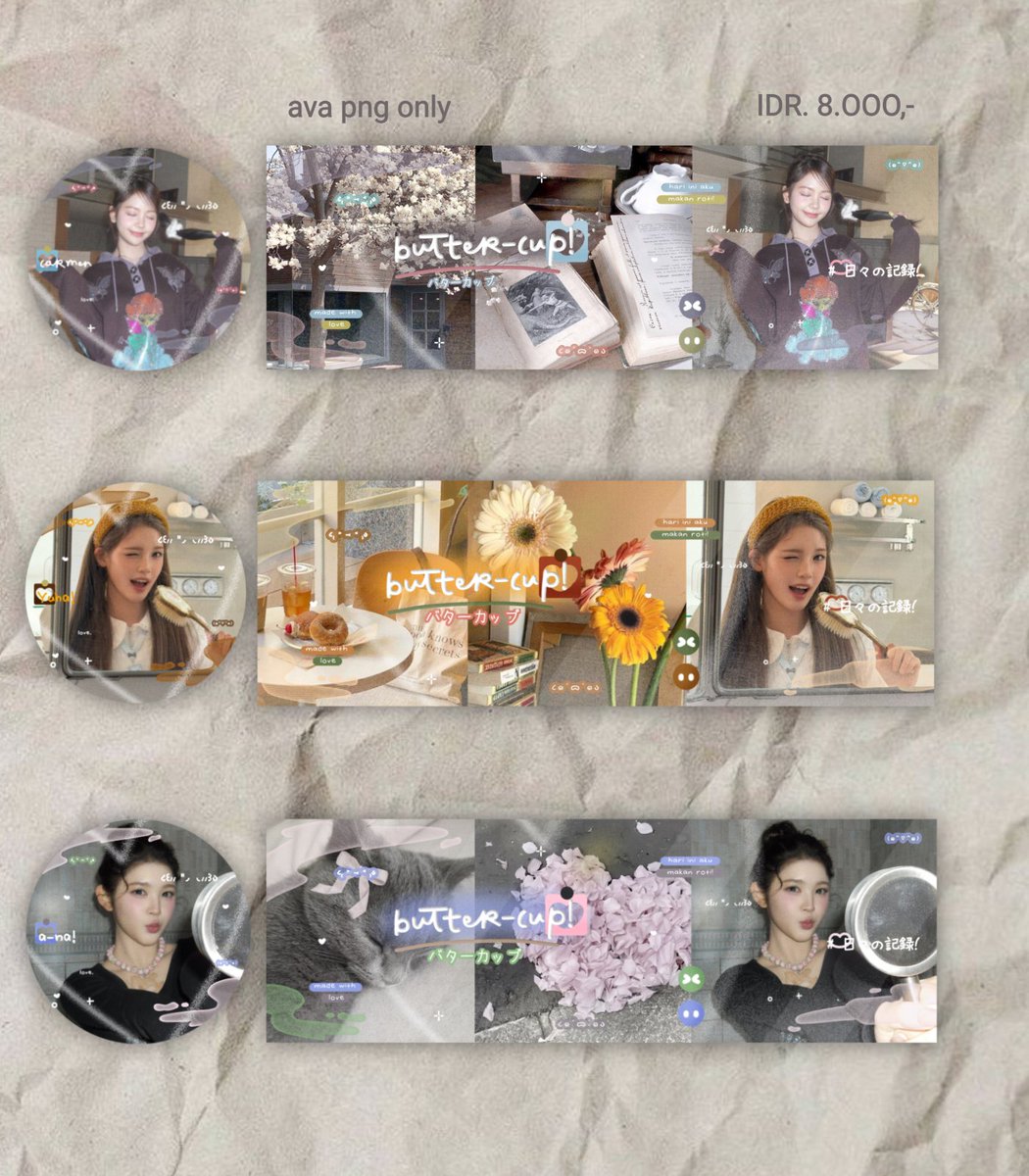 LOVEHGOOD's tweet photo. 🛸 a tiny repost would mean the world!

Hello, sweets! First time stepped in, here are (5) H2H &amp; ITZY moodboard deco ready stock layouts on sale! 🪇 priced IDR. 8.000/each, delivered in png format, check alt for code!

Contact me if you're interested! 🧸💌

[ #bealanja ] https://t.co/2DmD2ouRFd