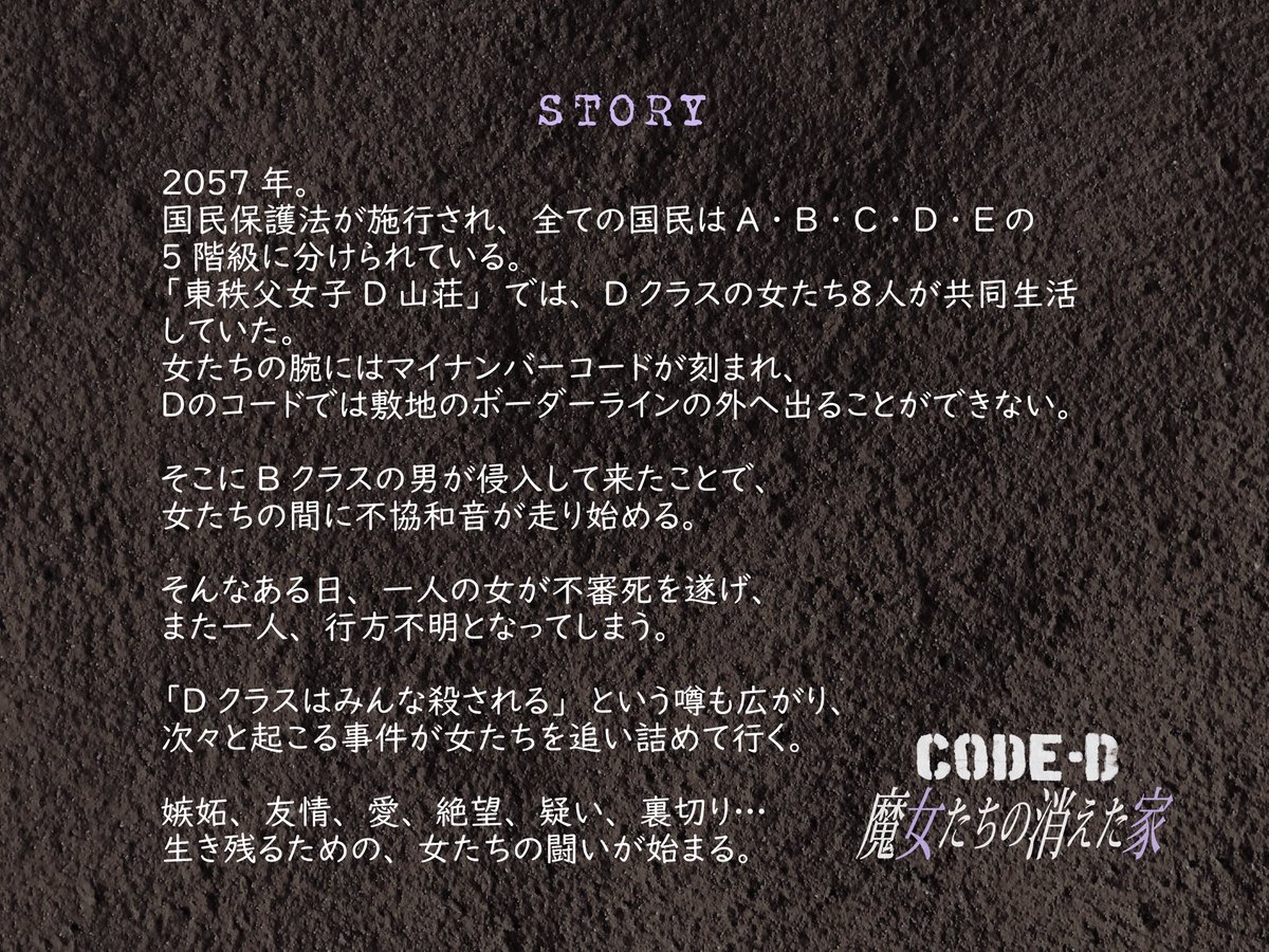 codeDmajokie's tweet photo. #石巻インディーズシアター Vol.2
#古本恭一 監督特集上映

CODE-D #魔女たちの消えた家
（104分）
併映 #アトムの光
（6分）活弁LIVE上映

⏰8/11（火・祝）
14：30開始
14：00開場/16：55頃終了

🏢シアターキネマティカ
石巻市中央1-3-12

🎫1500円（全席自由）

🎤登壇
古本恭一 水津亜子 小林康雄 https://t.co/tUsE0rMCn0