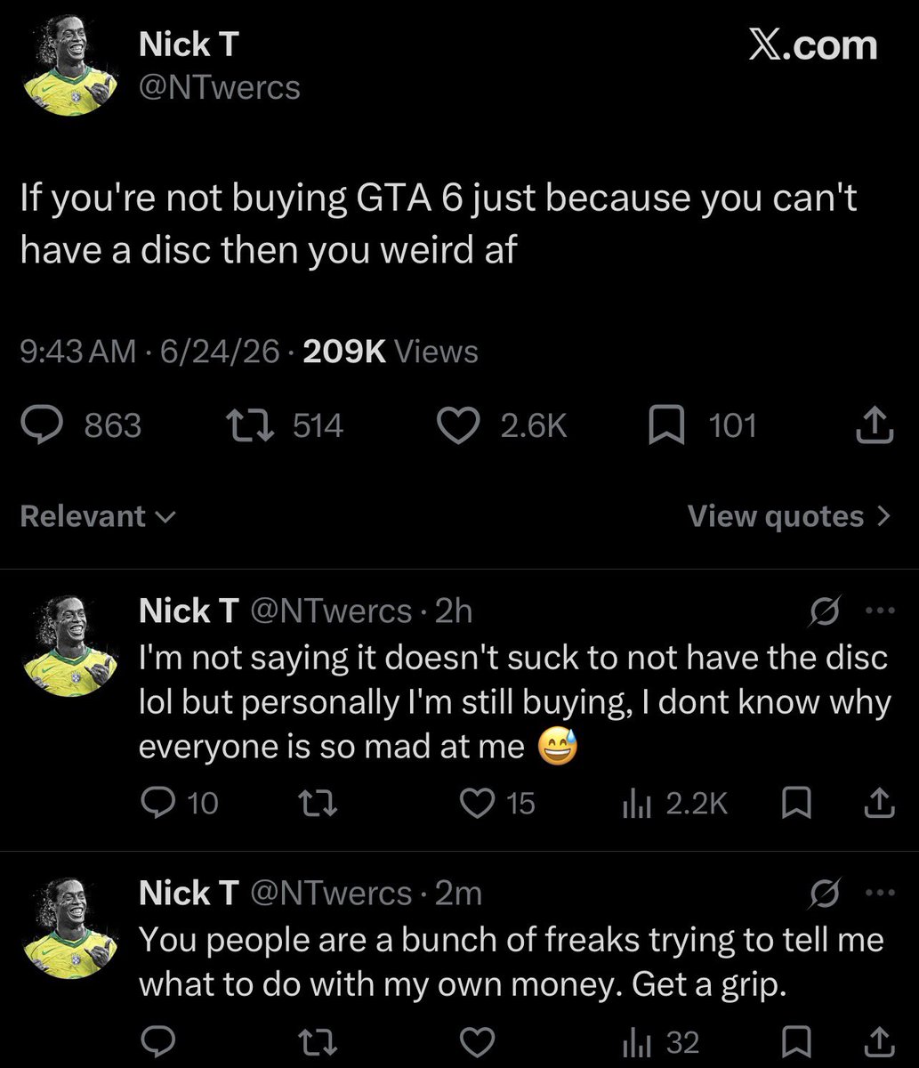 CodenameFluffy's tweet photo. @NTwercs Is this bait or are you actually just dumb and clueless about how you contradict yourself in the same thread? https://t.co/pvVEq6HExl
