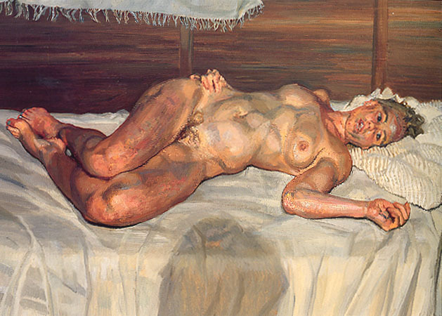 artistfreud's tweet photo. Flora with Blue Toe Nails #artbots #freud https://t.co/WZMY54uJsm