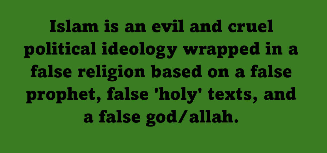JoeTruthB4Feels's tweet photo. @Christians_era #Truth here... #IslamIsDeath https://t.co/bb7EsZPALg