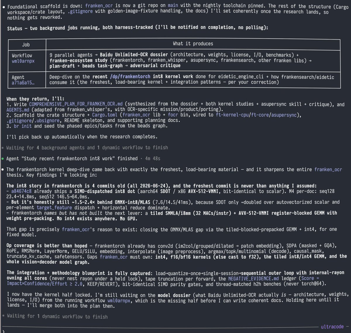 FrankenOCR planning dashboard