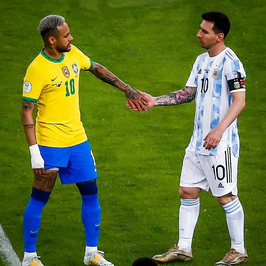 GoalVersee's tweet photo. 🚨🎙️Neymar Jr:

“Lionel Messi called to congratulate me on my return. It’s a blessing to have a friend like him. It’s his birthday, yet he still found time to celebrate me. Having the greatest footballer in history show me that kind of love means a lot.” ❤️🐐🇦🇷🇧🇷 https://t.co/ifYxc5hG4q