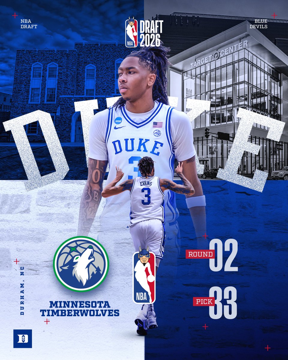 DukeMBB's tweet photo. Massive value for the @Timberwolves right here! Slim's headed to Minnesota. https://t.co/ptnpQvzwhW
