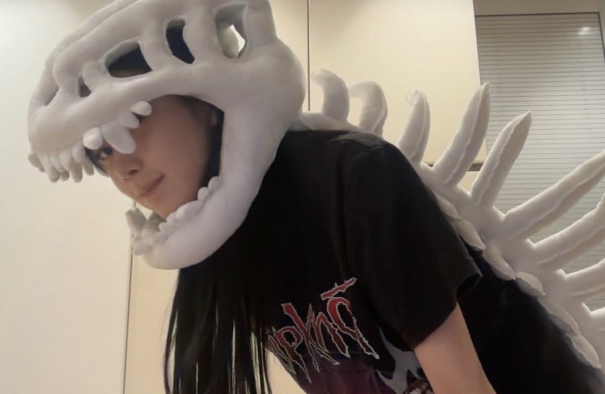4DAENM's tweet photo. Another Giselle pic in her Slipknot shirt my worlds are colliding again https://t.co/KbjV4zAdjX