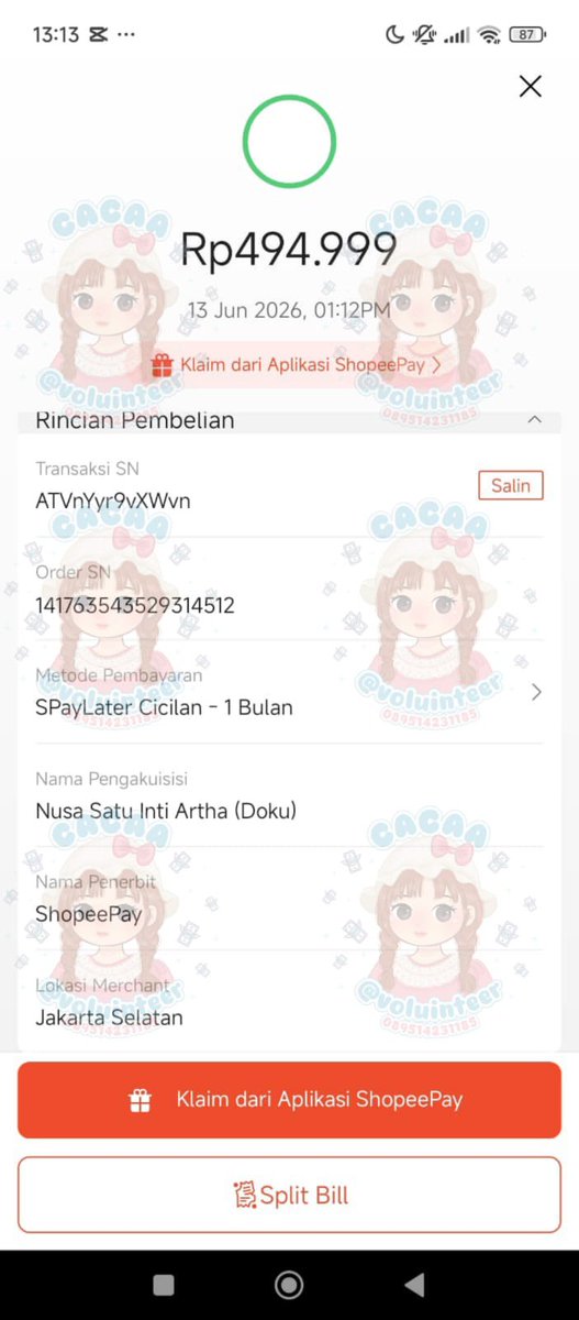 pricciouse's tweet photo. ꒰  ₊  👒  ᮫ 𓏳݂ ݊  rekap transaksi💰✅

𓍢  RP. https://t.co/ILK1wQom3N
𓍢  RP. https://t.co/NFVrEu3dqD
𓍢  RP. https://t.co/6T0hr0x7wW
𓍢  RP. https://t.co/zVSTaydJEo

☎️ WA : https://t.co/qsBofXTz4R
🧾 TELE : https://t.co/YeZWTugIEN https://t.co/bLLCS1NwbH