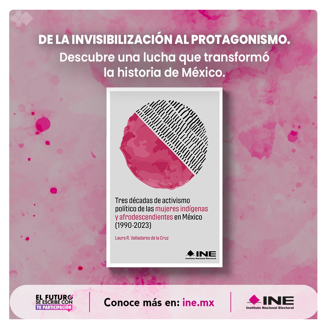 INEMexico's tweet photo. 📚Esta obra es un balance de los procesos organizativos de las mujeres indígenas y afromexicanas en nuestro país durante los últimos 30 años, en lo que respecta al reclamo de sus derechos y garantías.👩🏻‍🏫

🔽 Descarga este título y conoce más: https://t.co/YqdNbqoQkk https://t.co/IJiboowBr6