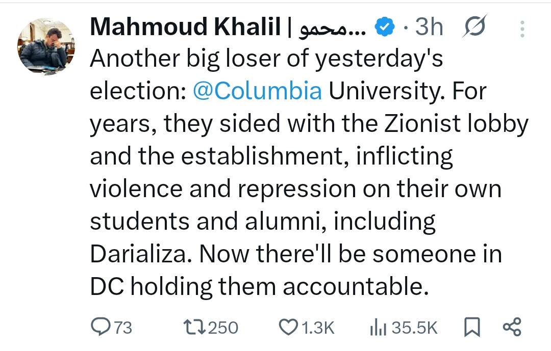 Adi13's tweet photo. This man is supposed to be deported. What is he doing getting involved in U.S. politics and continuing to spread hate?

@SecRubio @DHSgov https://t.co/vI603mVUmV