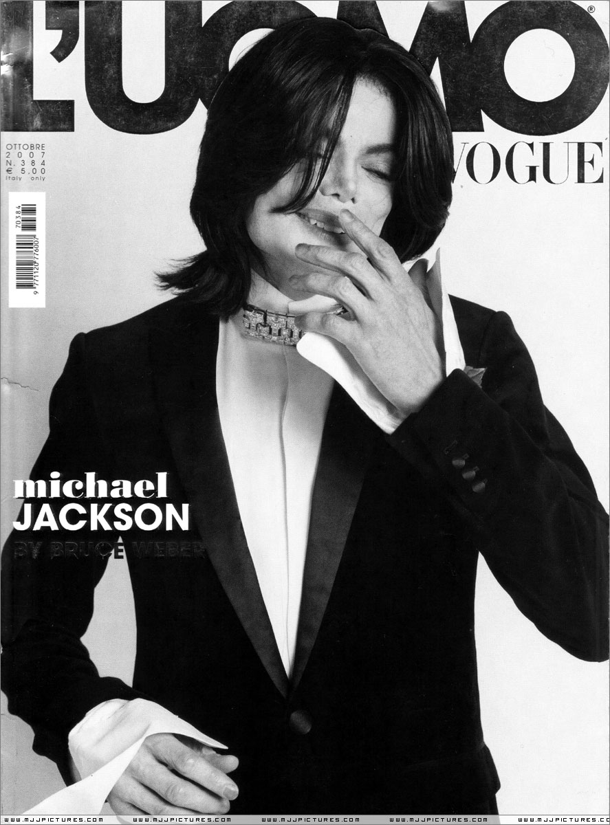 mjunivrrse's tweet photo. Michael Jackson  for the L'Uomo Vogue Magazine (2007) https://t.co/8JQ1qR5ysM