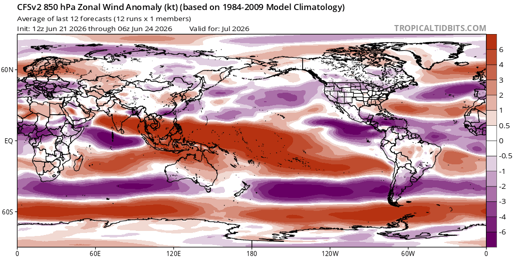 EdoWeatherman's tweet photo. Proyección.

Durante la primera semana de julio se estima un colapso del anticiclón, esto combinado con una fuerte Madden Julian sobre el Pacífico y el creciente El Niño, van a generar un ambiente propicio para las anheladas lluvias en Chile central e incluso parte del norte chico.

Debemos seguir con atención la situación, pero se ve prometedora. 

Estaré actualizando.