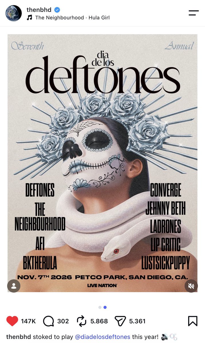 tsy4s's tweet photo. woi deftones dan nbhd? KAPAN LAGI TBTB BGT TP KOK JAUH BGT 😢😢 https://t.co/eJTqsqMtPC