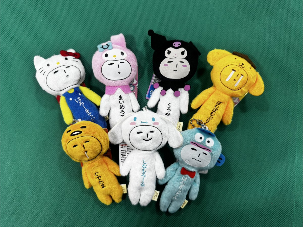 地階売場に再入荷🎵 サンリオキャラクターズ×ゆきお ハローキティ/マイ