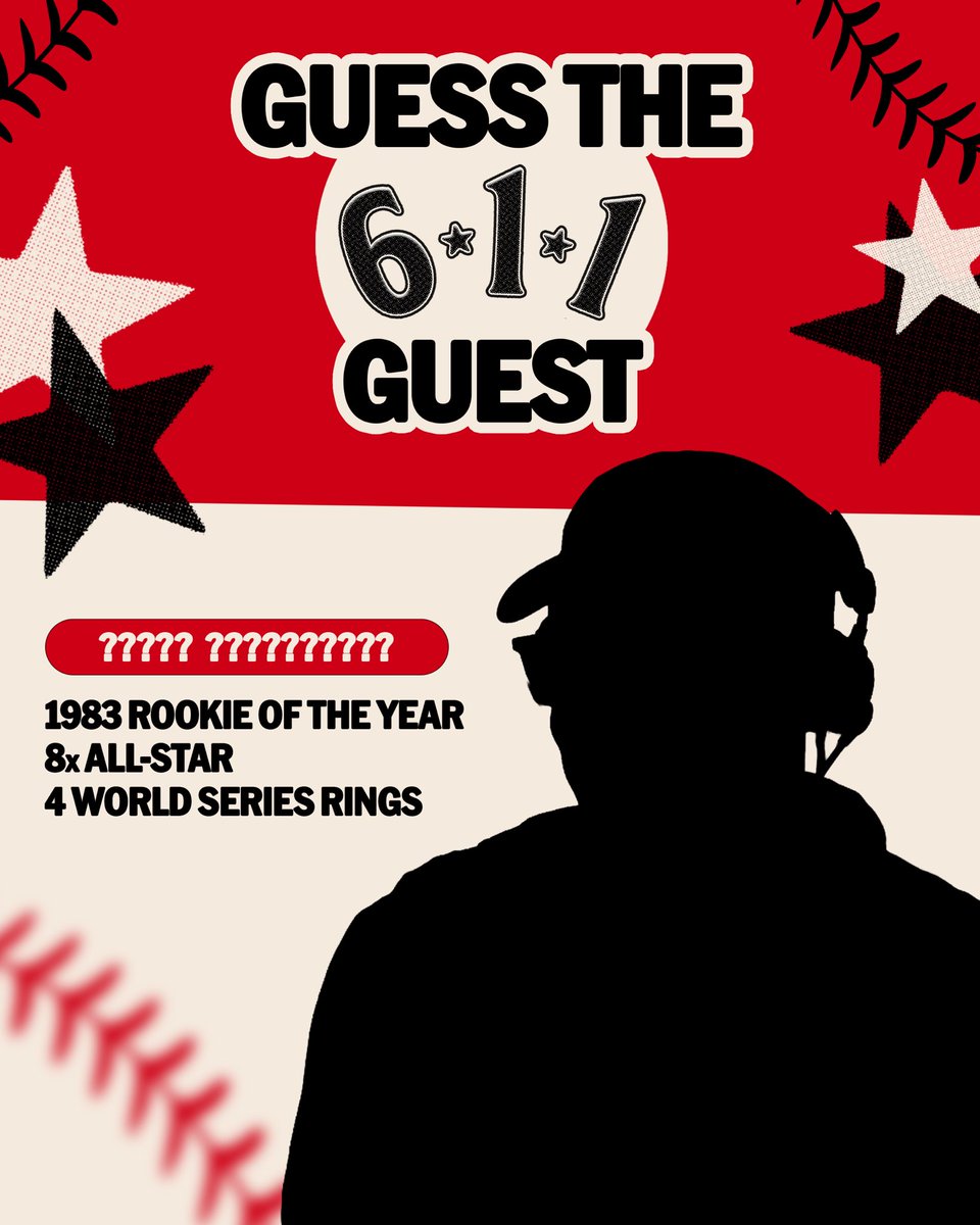 the611podcast's tweet photo. NEW EPISODE TOMORROW 👀 

We got an absolute legend to stop by the pod. Tune in at 12pm ET for Part 1 🍿 

#The611Podcast | @FanDuel https://t.co/dz2GsvCt8T