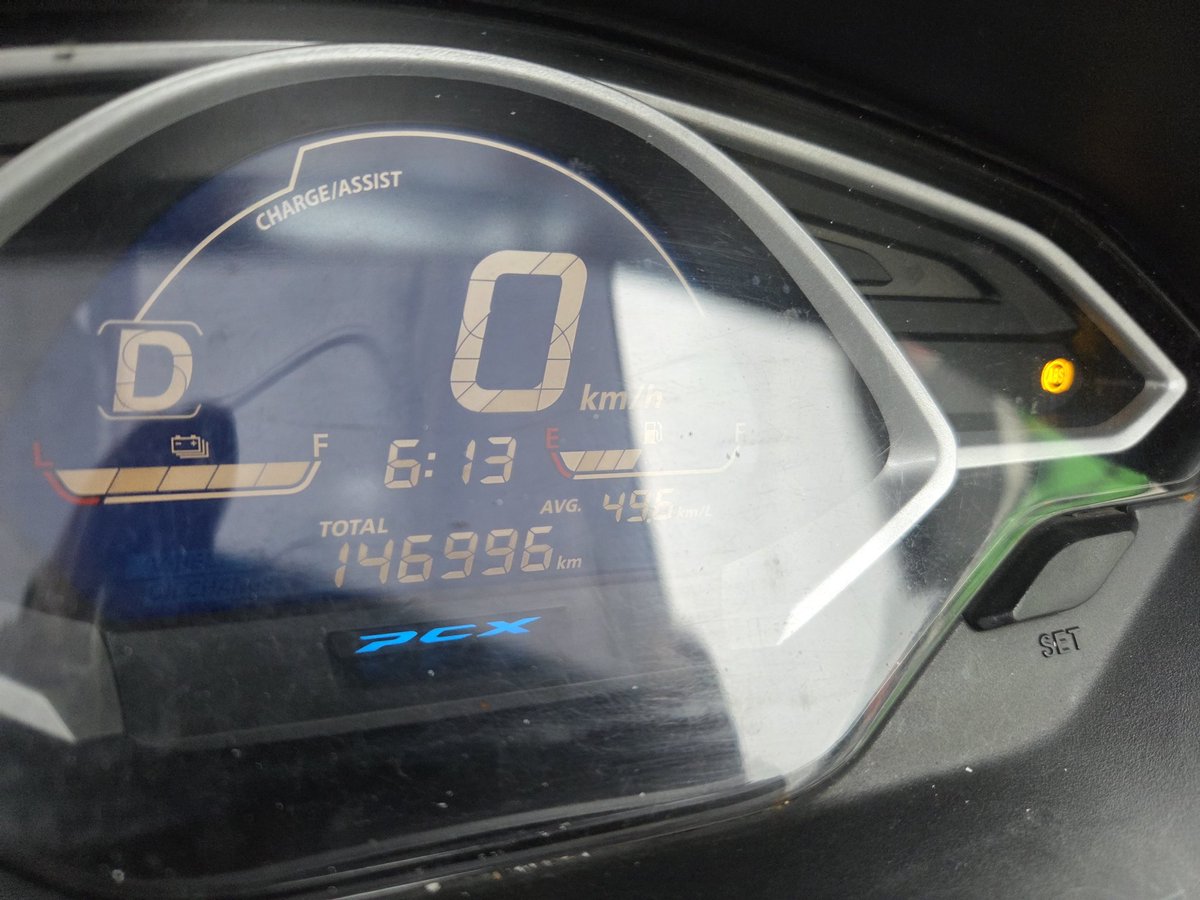 ganocchi's tweet photo. 備忘録のオイル交換＆SOD-1 Plus添加。
残り3000kmで15万kmというところまできた。
最近リアブレーキのタッチというか戻りがおかしく、ちょっと引っ掛かるような感じが常にあるので整備出さなきゃ。 https://t.co/M1VinQe0dS