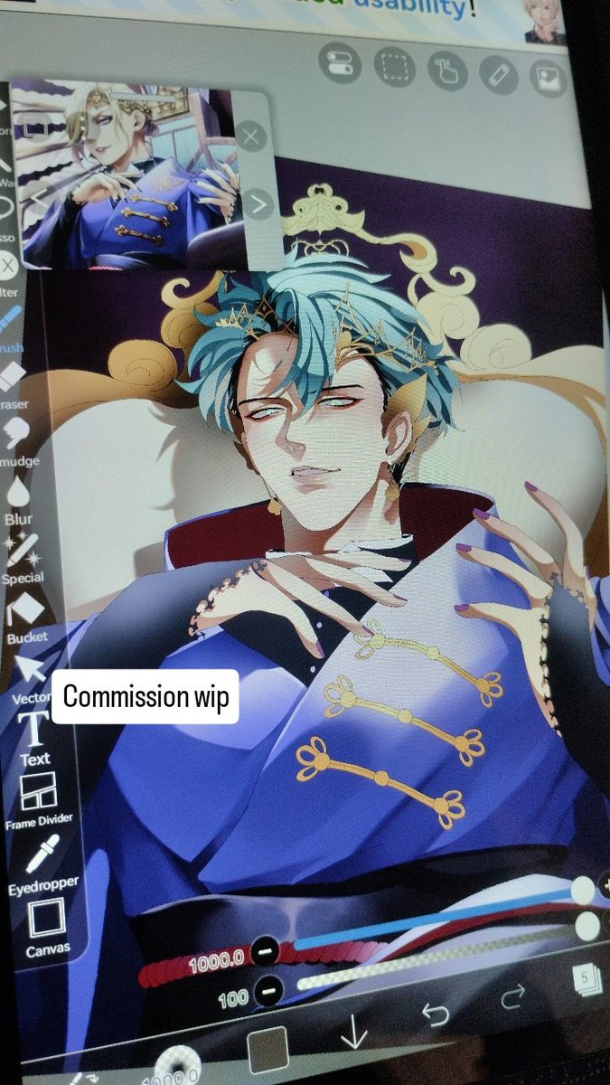 HNovia80416's tweet photo. Work in progress! ✨ Siapa sangka dapet pesenan Nakula Twst 😭 https://t.co/4cV4R37MWA
