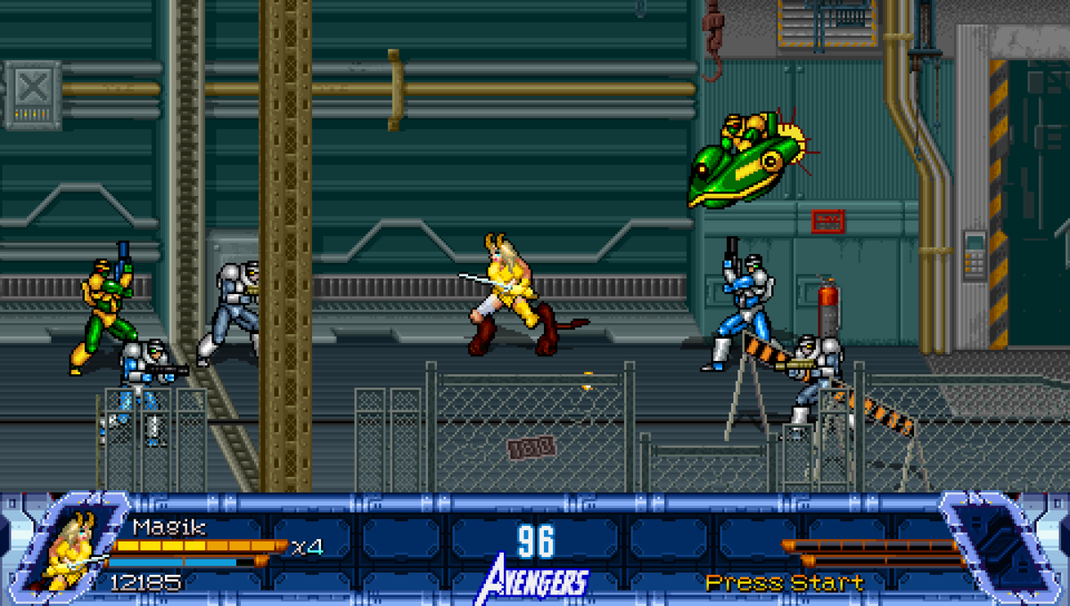 brazilmugenteam's tweet photo. Bringing another enemy from the original arcade game, and taking the opportunity to bring some color palettes from the arcade as well.

Game: Avengers United Battle Force
#gamedev #indiegame #openbor https://t.co/1HP9ufxqqh