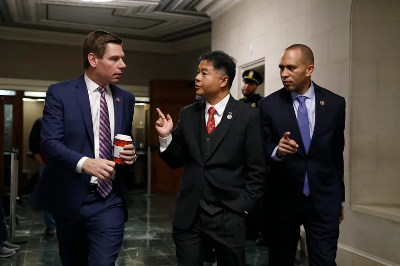 10XArcher's tweet photo. @cspan @RepTedLieu We still have questions about who knew what when about @RepSwalwell @RepTedLieu &amp; @RepJeffries . https://t.co/tVX46AYuDw