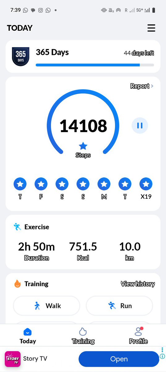 CpsWriter's tweet photo. ,

Yesterday posr

Today  walking status, ,kottayam,kerala 24/6/2026  https://t.co/wznPWB0h7n  to. 7.50.a m  170 minutes. 10  kms  and ,14108 steps calories burnt 700  Hght. 178 cm weight 76.5. kg BMI 24 ave speed: 15 minutes per. 1 km

2. Yoga. 8 am    to  8.30  Am https://t.co/WfsxgEFexf