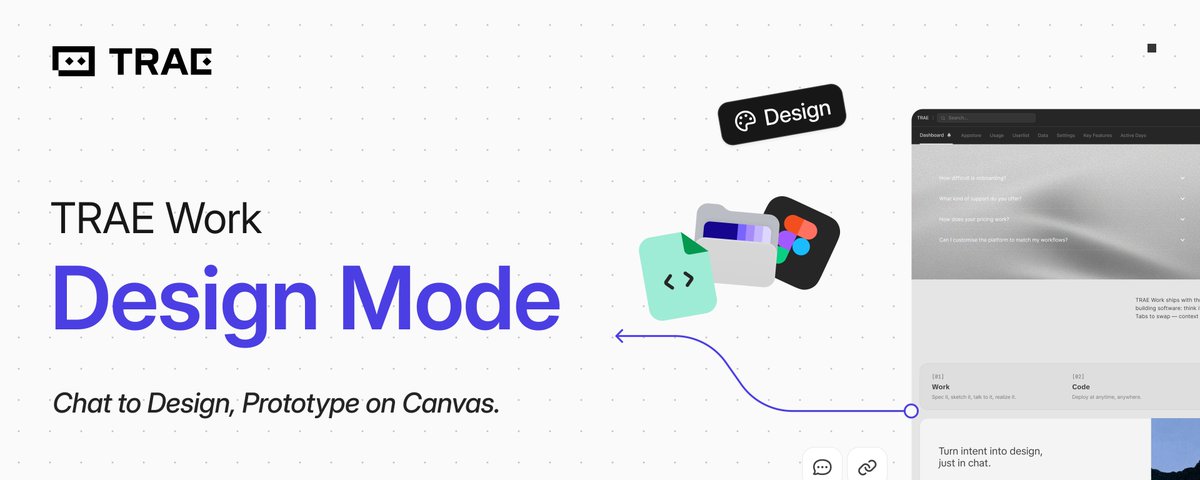 Introducing Design Mode in TRAE Work | TRAE (@Trae_ai) on X