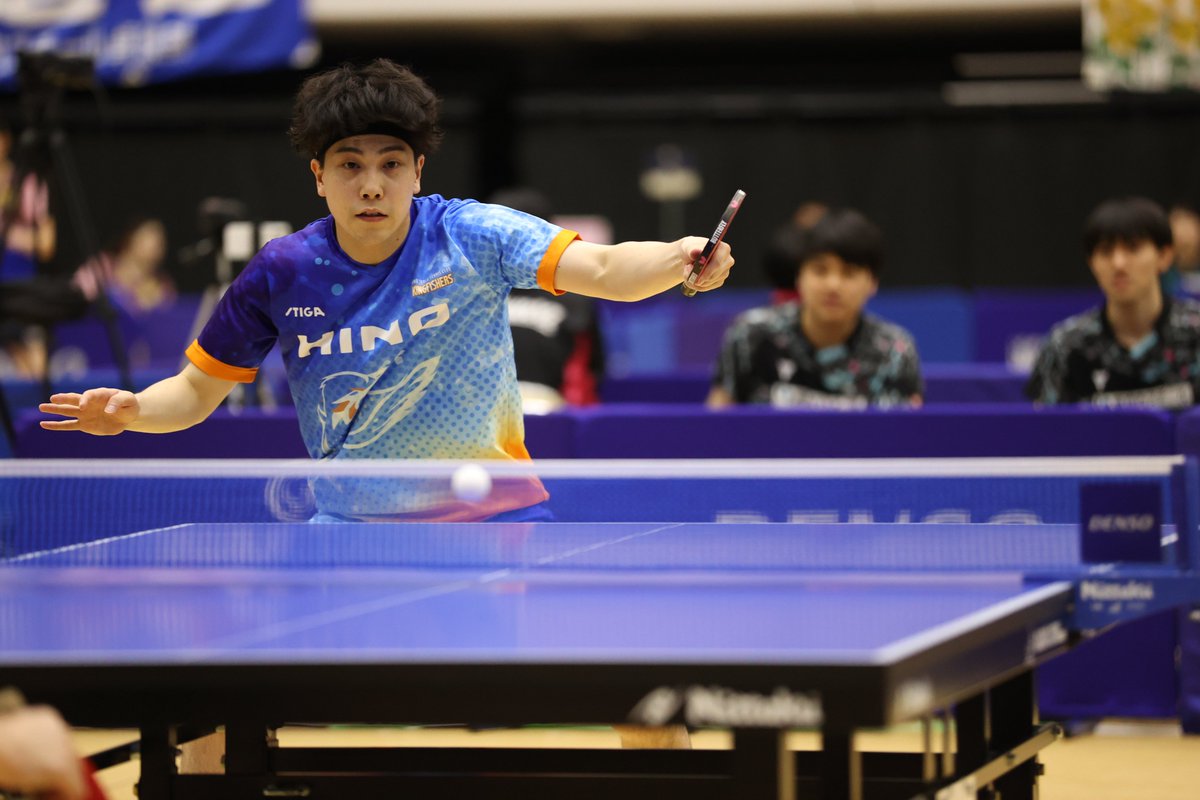 JTTL_now's tweet photo. 【チーム紹介・男子2部】
②日野キングフィッシャーズ（現在成績3勝0敗）
ここまで1点も落とさず全勝。ハイレベルな男子2部での優勝争いに注目。 https://t.co/2ORcsY8tXg