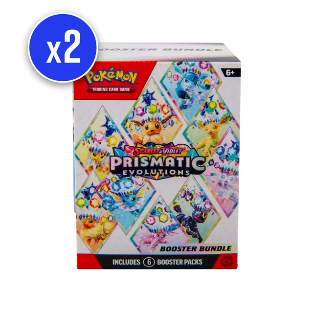Pokemon TCG Products up at Walmart! Prismatic Evolutions Bundle