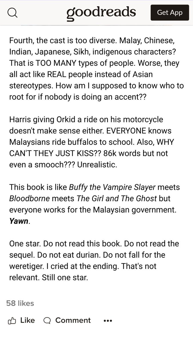 julia_alba6's tweet photo. Sadly not for people who don't like 
🇲🇾 non-Western YA Urban Fantasy
👻 ghosts
⚔️ blood-forged weapons
👑 found family
🐯 paranormal friends-to-lovers slow burn zero-spice romance.

#UnhingedPit #YA #F #Q
#writingcommunity #amquerying https://t.co/LkqEBJowOC