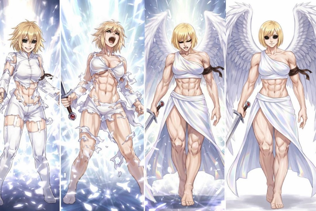 soymrworld30438's tweet photo. La transformación de la vieja a la nueva  Judge Angels adulta #judgeangels #creepypasta #fanart  #hot https://t.co/YPbvCOy6e9