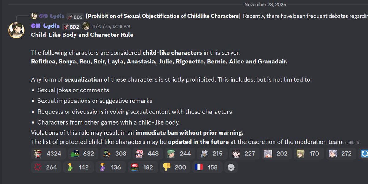 Chegob134587's tweet photo. @BROWNDUST2x Official english discord at least. https://t.co/Thmlz1GRvy