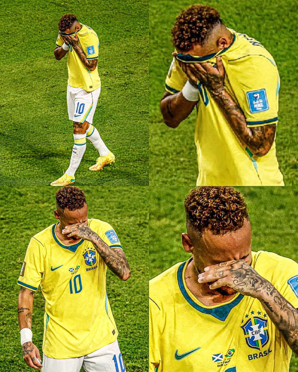 MotivacionesF's tweet photo. 🥹🇧🇷 ¡PFFFF, AQUÍ SE NOS ESCAPÓ UNA LÁGRIMA!

Tras el silbatazo final que confirmó la clasificación de Brasil a la siguiente ronda del Mundial, Neymar no pudo contener la emoción.

Se quebró. Lloró como pocas veces lo hemos visto en toda su carrera.

Porque detrás de esas lágrimas hay meses de dolor, lesiones, críticas y dudas. Hubo quienes dijeron que ya no tenía nivel. Hubo quienes pidieron su retiro. Y el propio Neymar ha reconocido que ni siquiera sabe qué pasará con su carrera después de esta Copa del Mundo.

No sabemos si estamos viendo sus últimos partidos mundialistas. No sabemos si quedan pocos regates, pocos goles o pocas asistencias de uno de los talentos más especiales que ha dado este deporte.

Lo que sí sabemos es que fuimos afortunados de verlo jugar.

Y si esta es su última Copa del Mundo…

DISFRUTÉMOSLO, CARAJO 🇧🇷🐐