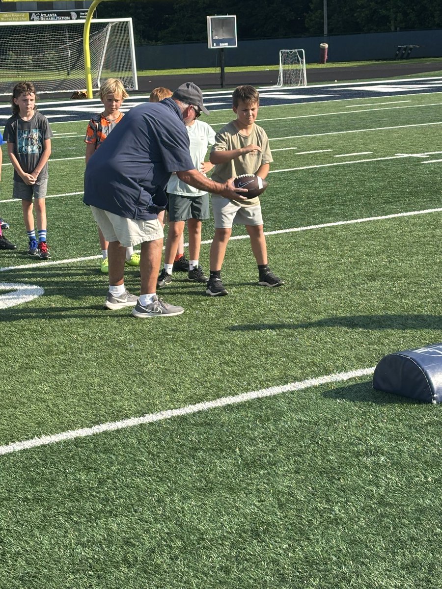 WHSpartansFB's tweet photo. Great Day 2 of Spartan Youth Football Camp. Lots of smiles, laughs, and competition! The future is bright in Sparta! https://t.co/dWm2z8wuqb