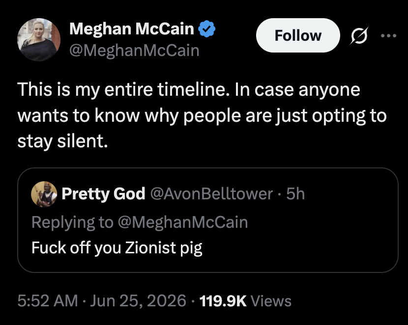 caitoz's tweet photo. Zionists are so accustomed to nonstop victim-LARPing about antisemitism that even the ones who aren't Jewish will pretend to be victims of antisemitic hate crimes at the drop of a hat. https://t.co/TsDMC94aPa