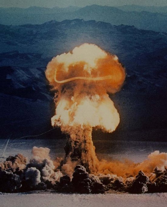 HistoryNevada's tweet photo. Nuclear Test Priscilla, part of Operation Plumbbob, was detonated above Frenchman Flat at the Nevada Test Site on Jun 24, 1957. https://t.co/T9EC8Rxiy5
"Was Priscilla beautiful?" https://t.co/I6xhh8mnO2