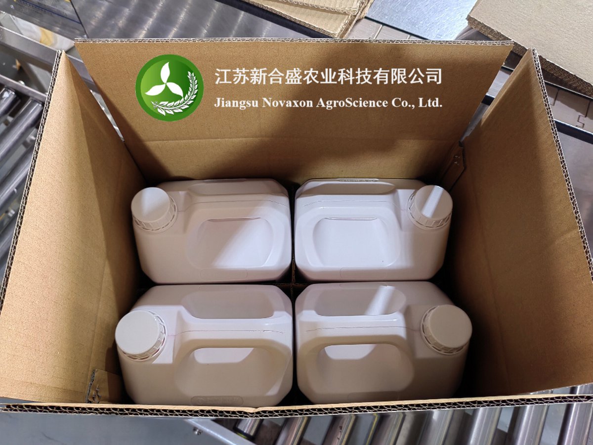 NovaxonAgro's tweet photo. 【NovaxonAgro·Product】
· Customization
Fungicide FS🦠
125g/L Carbendazim + 250g/L Thiram + 50g/L Metalaxyl
Packed in 5L drum.
Destination: South America (Uruguay)
Please feel free to contact us if you you have any requirements.
#pesticides #agroscience #agriculture #Novaxonagro https://t.co/m83Sc9wXUM
