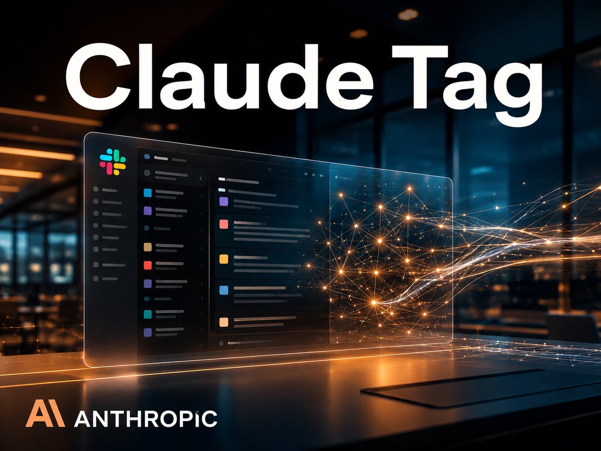 FM_FAIRMEDIA's tweet photo. 🤯 The next employee your company hires might be AI.

Anthropic's new Claude Tag works directly inside Slack.

Research.
Code.
Analyze.
Track projects.
Just tag @Claude like a coworker.
The AI coworker era has begun.
https://t.co/35QPkwmAaI https://t.co/rZtkytqsTR