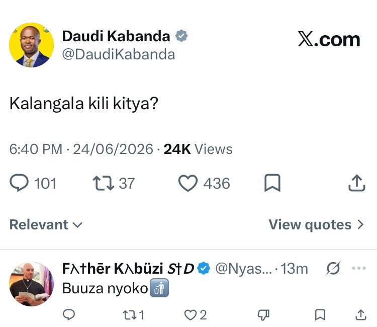 SemandaHamza's tweet photo. Good morning @NyasHDaily wasuze otyanoo banange oli bulungi  sebo https://t.co/JKC7OIvBov