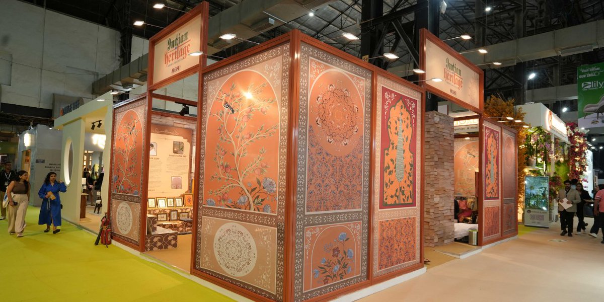 homefvc's tweet photo. Indian Heritage returns to HGH India 2026, bringing artisans, traditional crafts, live demonstrations and handcrafted products to the trade floor in Mumbai.

Read More:- https://t.co/at1GWRRSc4

#HGHIndia #IndianHeritage #Handicrafts #TraditionalCrafts #HomeDecor #Artisans https://t.co/TvRlqpETuZ