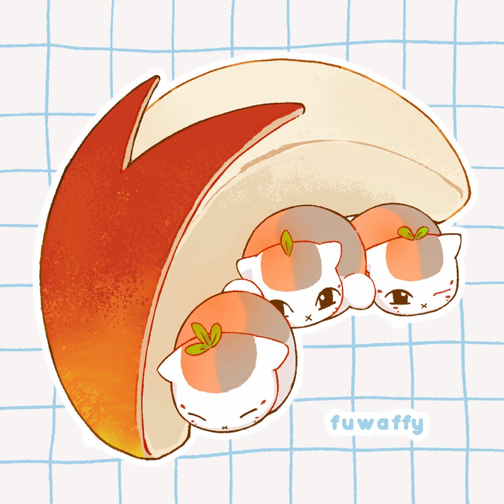 fuwaffy's tweet photo. 🍞🍰🍓🍳🍎🍧#Nyanko https://t.co/3UAqqOSn3y