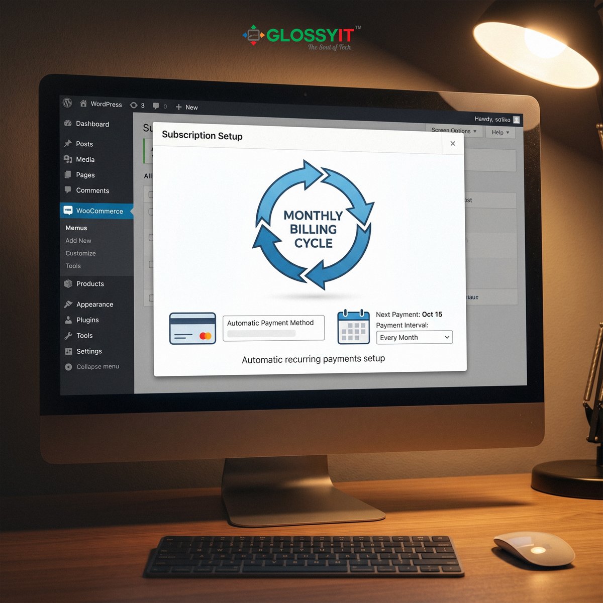GlossyIT's tweet photo. Want recurring revenue in your WooCommerce store? 

Learn how to set up recurring payments step by step, with a real dashboard walkthrough, pricing flow logic, and common mistakes to avoid.

Read the guide: https://t.co/1eaBGu8NVV
#WooCommerce #Ecommerce #WordPress https://t.co/EeWgItJHs8