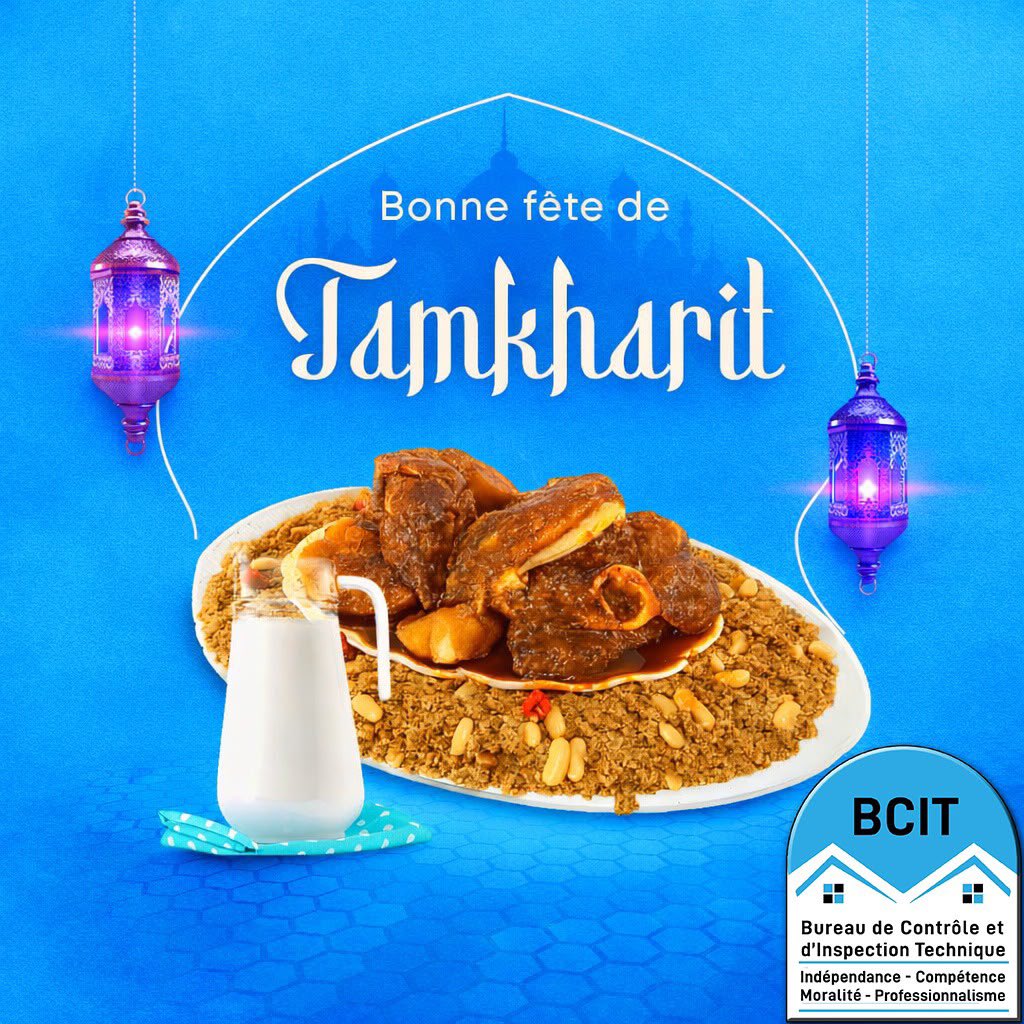 bcit_dakar's tweet photo. BCIT vous souhaite une bonne fête de Tamkharit.
BCIT,perennisez vos investissements. https://t.co/i2OKXZ26Z4