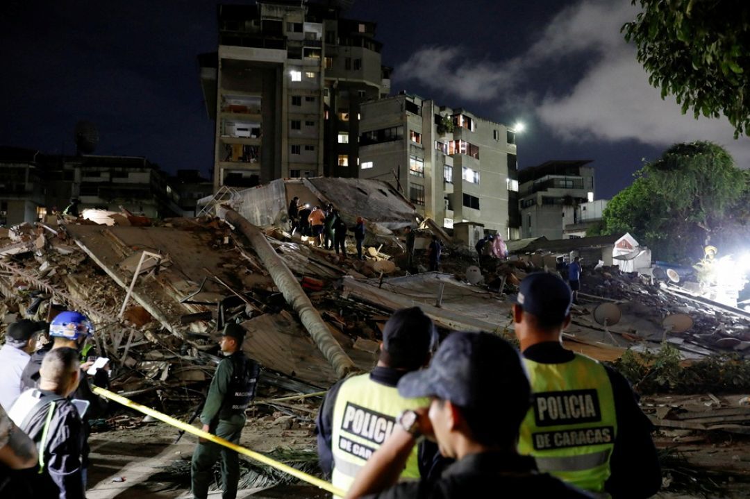 Deeply saddened by the news of the earthquakes in Venezuela