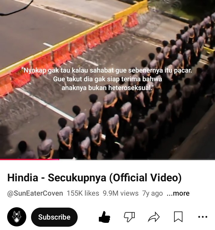 uhrusai's tweet photo. kalau lu suka hindia tapi homophobic gokil sih. padahal dari awal dia udah jelas jelas ally https://t.co/R1BhVkpKT2