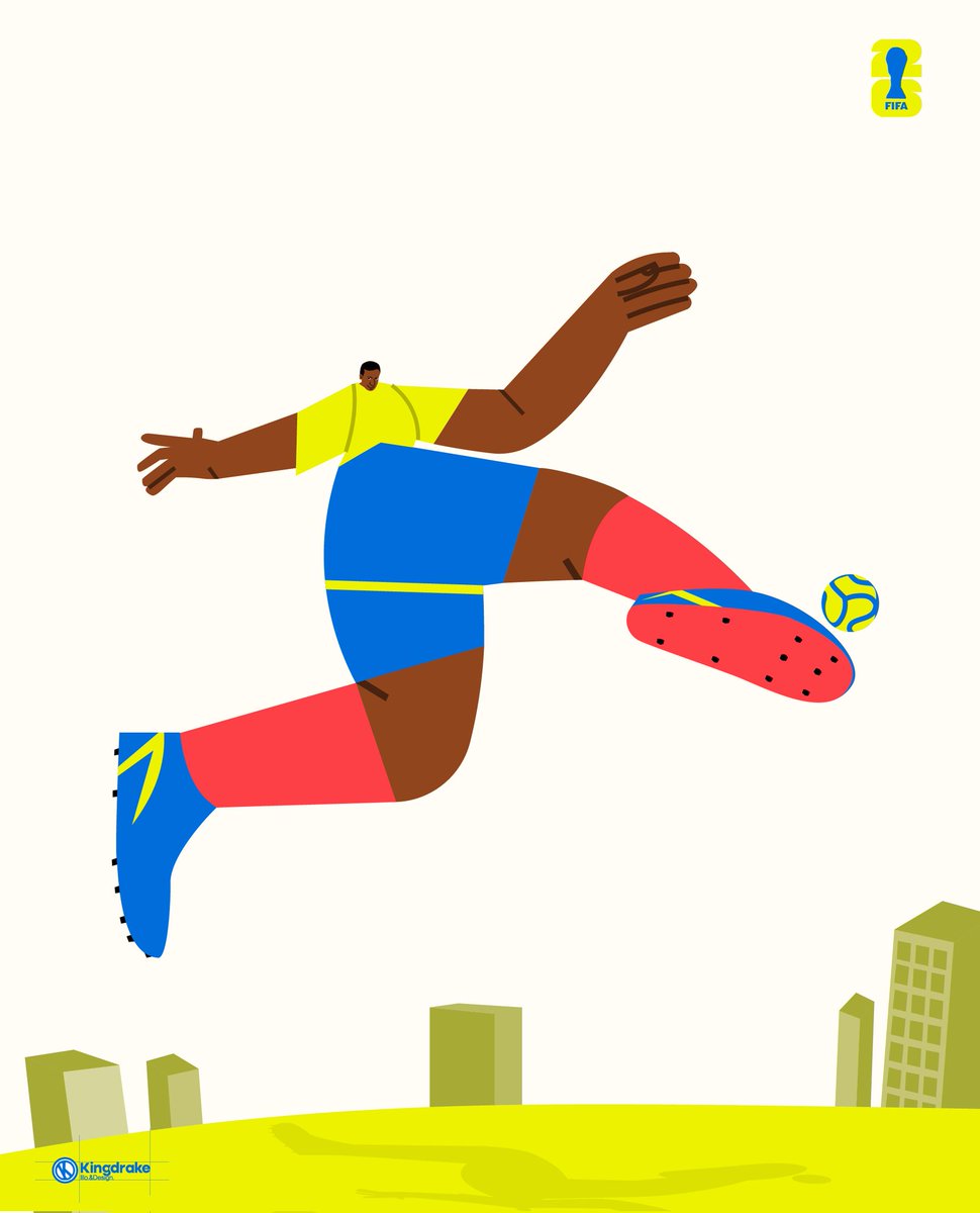 kingdrake9's tweet photo. ...one of my world cup illustrations https://t.co/5n8frPKd0k