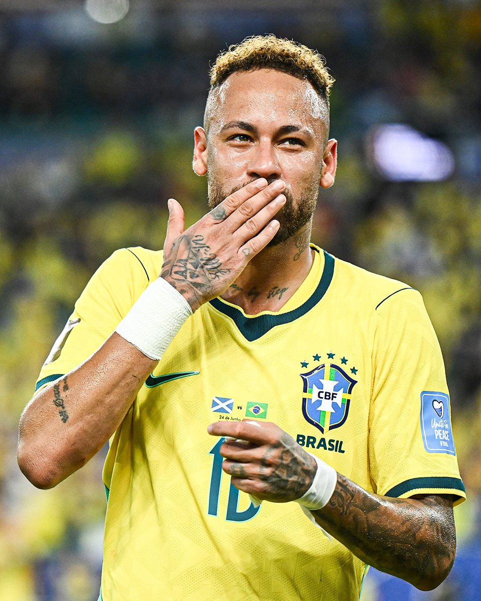 footballontnt's tweet photo. Neymar created 3 chances vs Scotland, with only Lucas Paqueta and Rayan creating more (4) 👀🤝

He played just 13 minutes. Still got it. ✨ https://t.co/ehxFcOVc2m