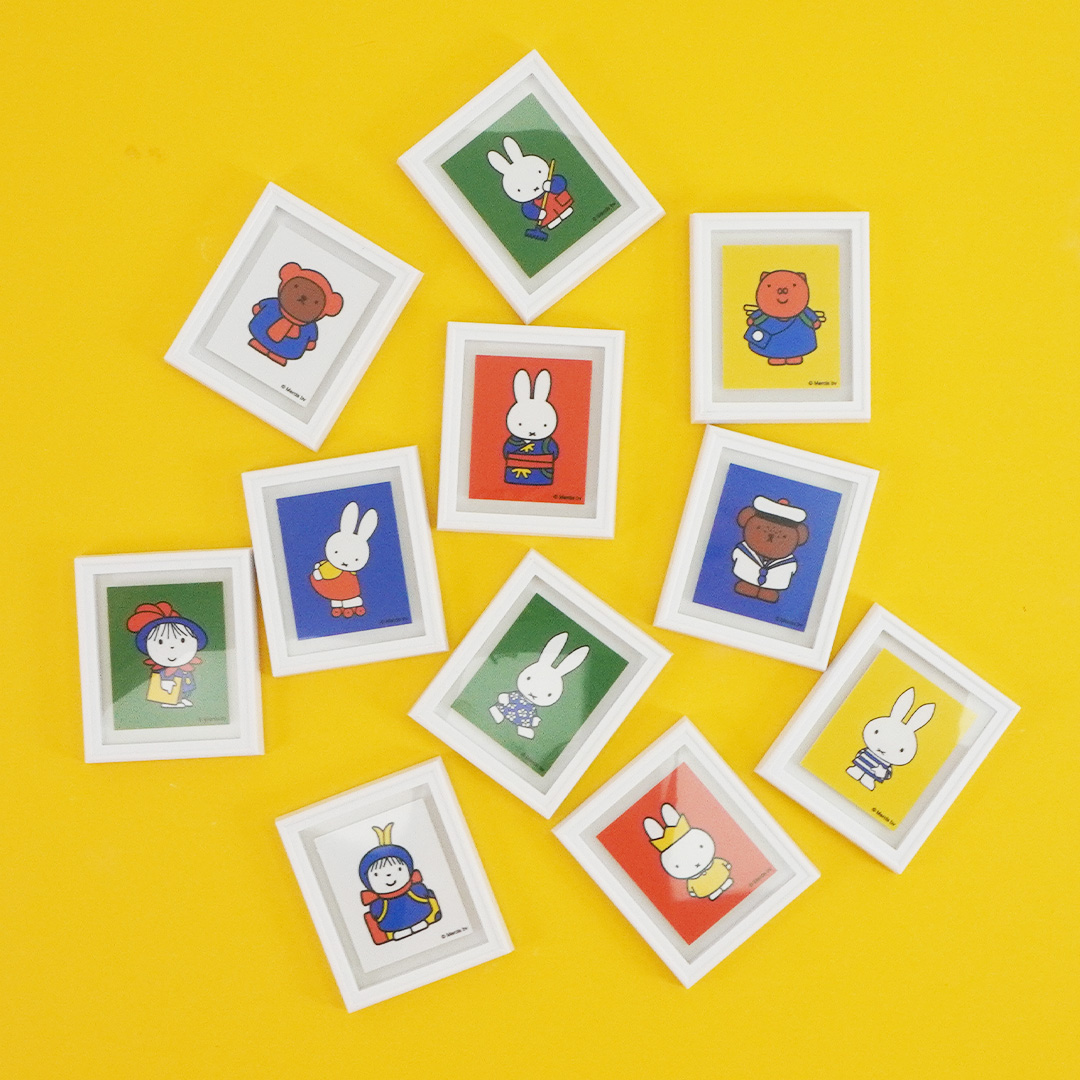 ミッフィースタイル アートマグネット コンプリート 未開封 第1弾 第2弾 ○7月4日(土)発売miffy style限定アートマグネット（第5弾）○ アート