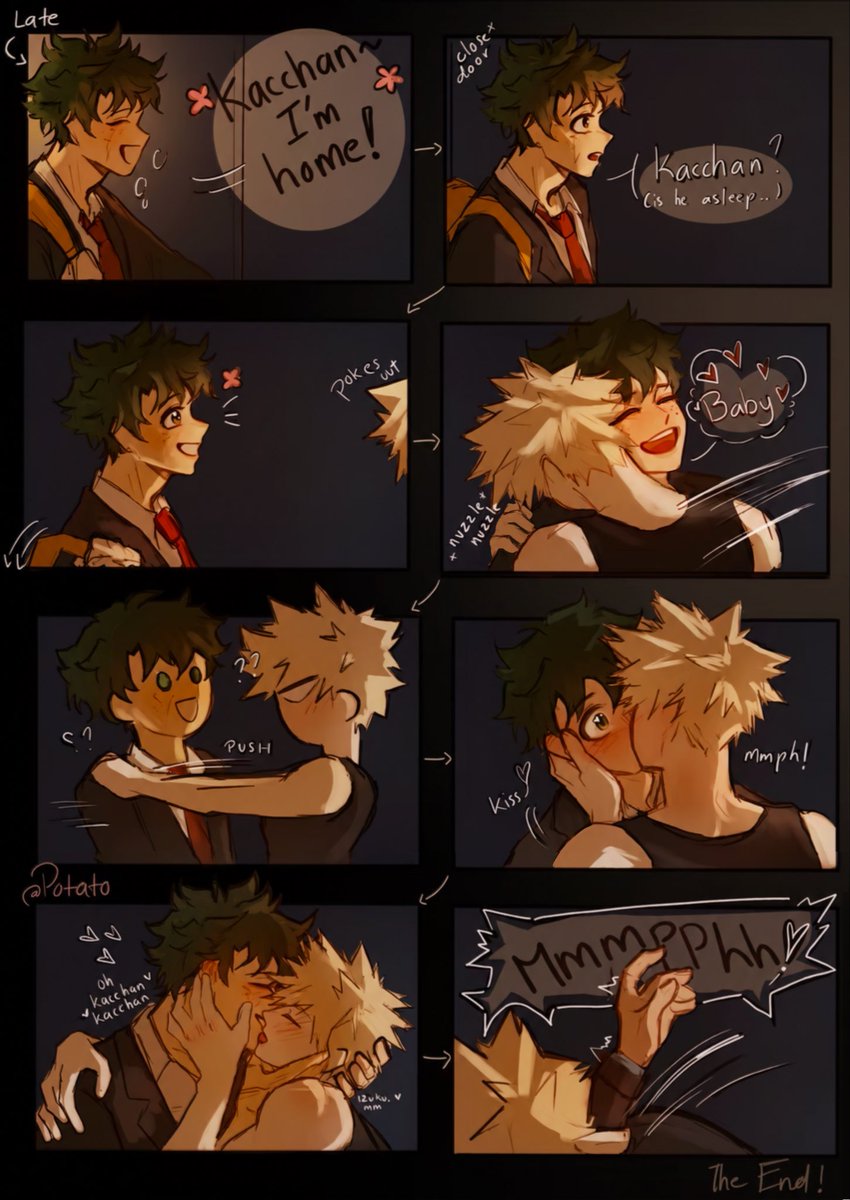 potatozzchipzz's tweet photo. [Reposting old arts! Pt 2] -Coming home
.
#dkbk #mha #出勝 #izkt https://t.co/UyjRd3Fr6i