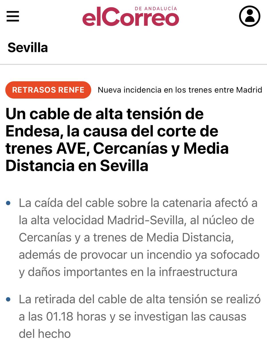 oscar_puente_'s tweet photo. Para ser honestos, algunos medios sí se hicieron eco de la causa del corte una vez ENDESA anunció que abría una investigación para esclarecer estos hechos. https://t.co/0mWQijZolz