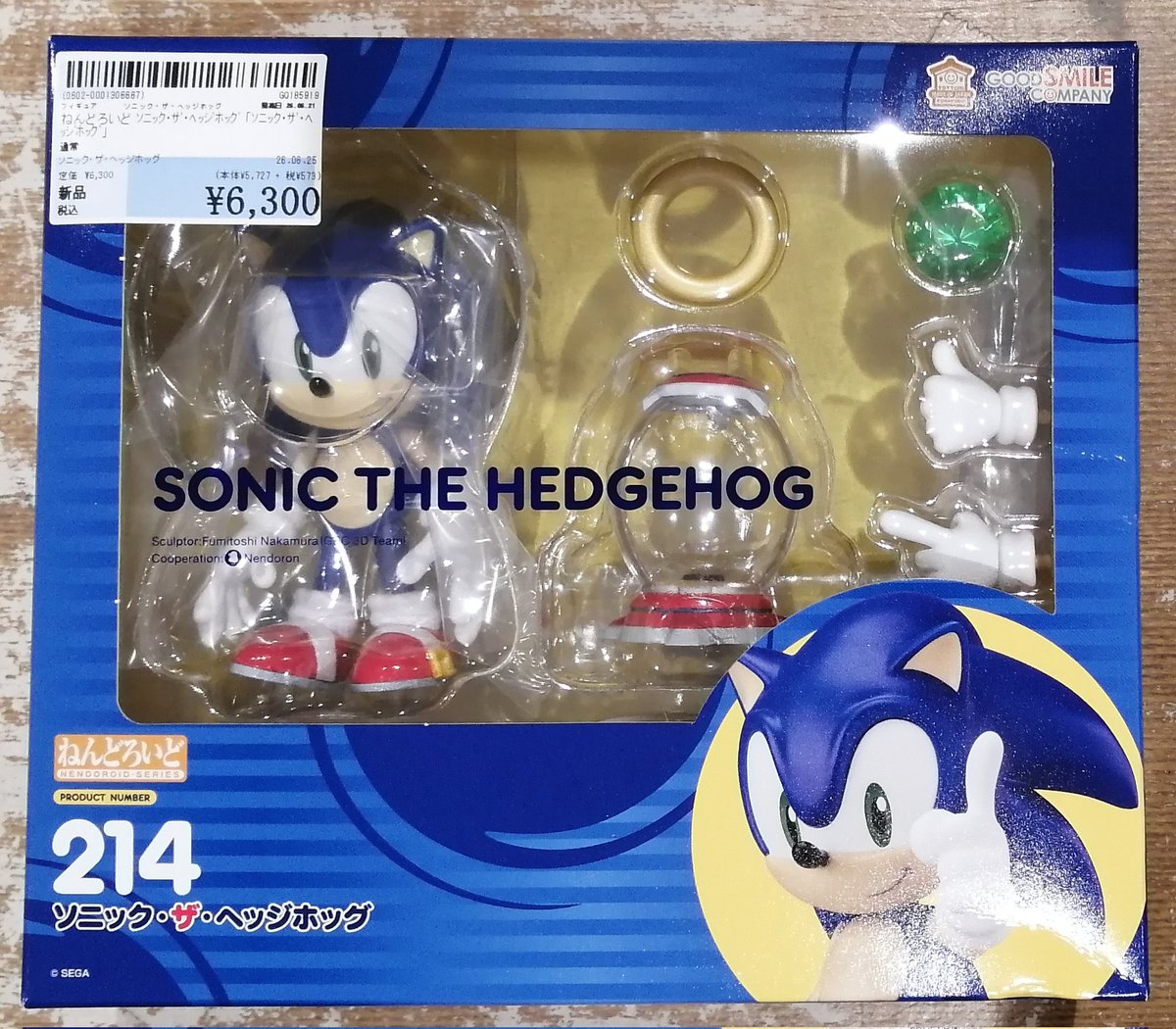 新品 ねんどろいど ソニック·ザ·ヘッジホッグ入荷いたしました！ 3階 